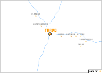 map of Tarvo
