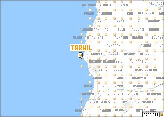 map of Tarwil