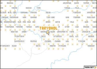 map of Taryohol