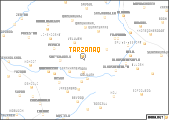 map of Tarzanaq