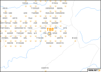 map of Tar