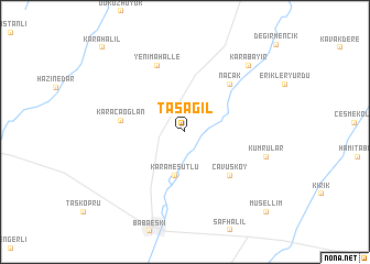 map of Taşağıl