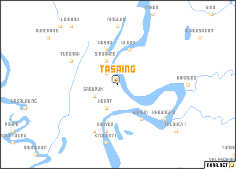 map of Tasaing