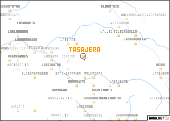 map of Tasajera