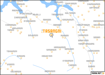 map of T\