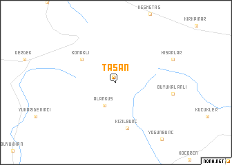 map of Taşan