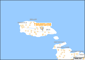 map of Taʼ Sardina