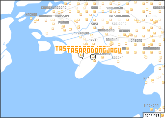 map of Tasa-rodongjagu