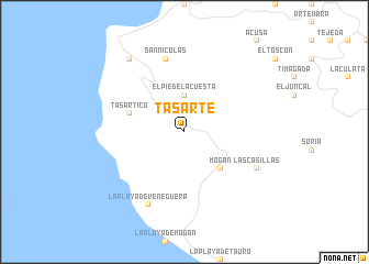 map of Tasarte