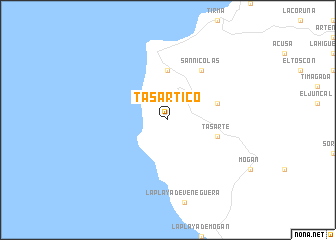 map of Tasartico