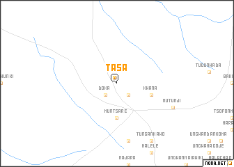 map of Tasa