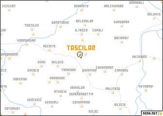 map of Taşçılar