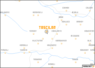 map of Taşçılar