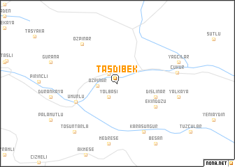 map of Taşdibek