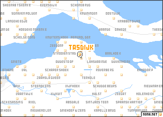 map of Tasdijk