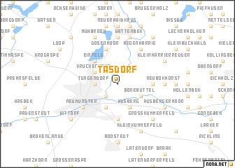 map of Tasdorf