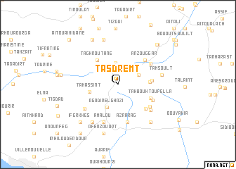 map of Tasdremt