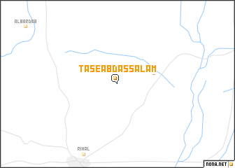 map of Tāsē ‘Abd Assalām