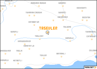 map of Taşevler