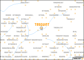 map of Tasguint