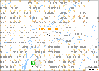 map of Ta-shan-liao