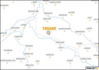 map of Tashan