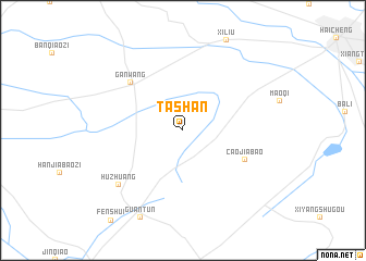 map of Tashan