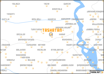 map of Ţāsh Atān