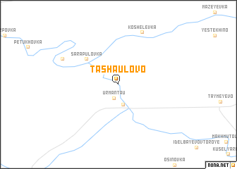 map of Tashaulovo