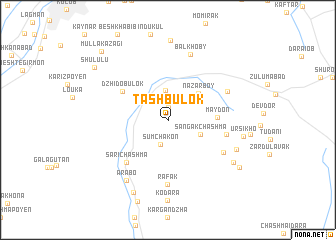 map of Tashbulok