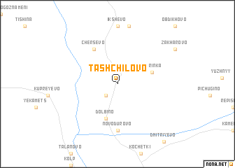 map of Tashchilovo