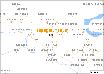 map of Tashchivtsevo