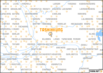 map of Ta-shih-kung