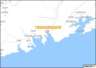 map of Tashikaraura