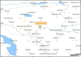 map of Tashino