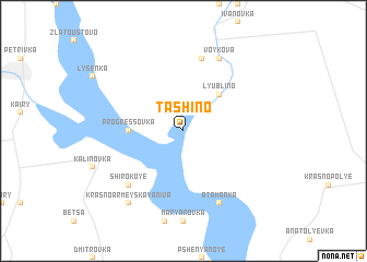 map of Tashino