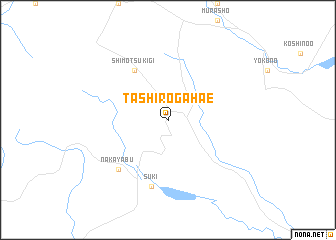 map of Tashirogahae