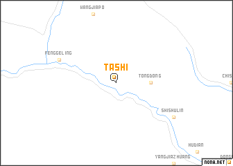 map of Tashi