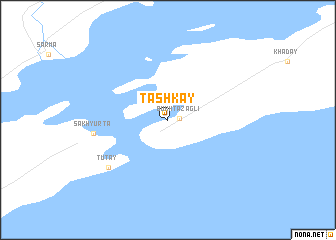 map of Tashkay