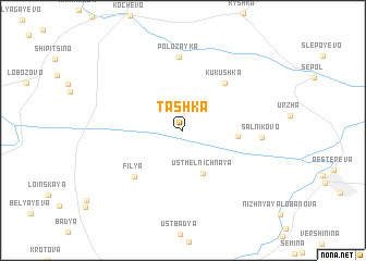 map of Tashka