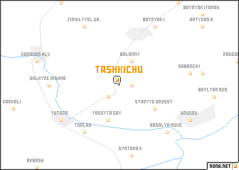 map of Tash-Kichu
