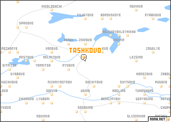 map of Tashkovo