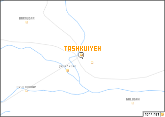map of Ţāshkū\
