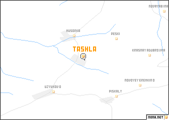 map of Tashla