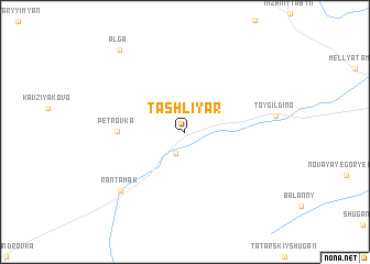 map of Tashliyar