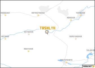 map of Tashlyk