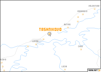 map of Tashnikovo