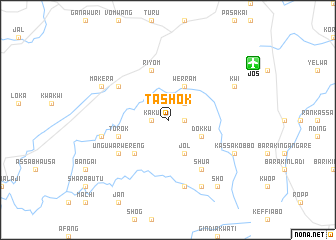 map of Tashok