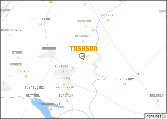 map of (( Tash-San ))