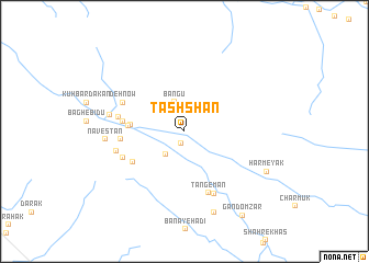 map of Tashshān
